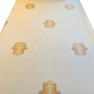 Gold Hamsa Tablecloth
